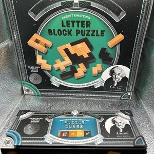 Professor Puzzle The Einstein Collection Einstein’s Letter Block Puzzle